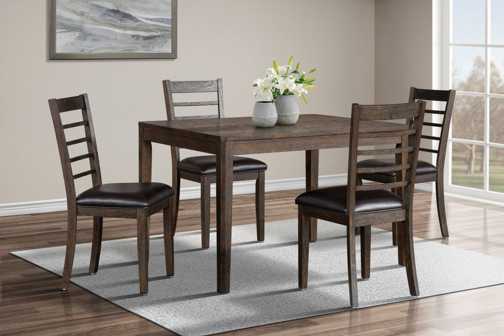 5-Piece Dining Set (Espresso)