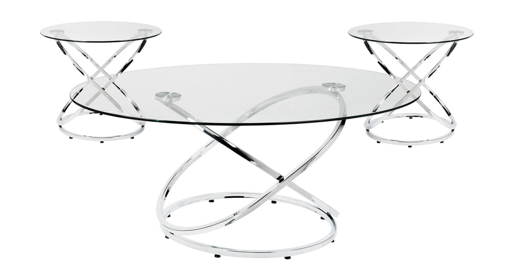 3-Piece Coffee Set (Silver)