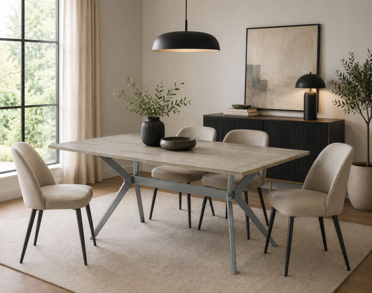 Dining Table (Rustic Oak)