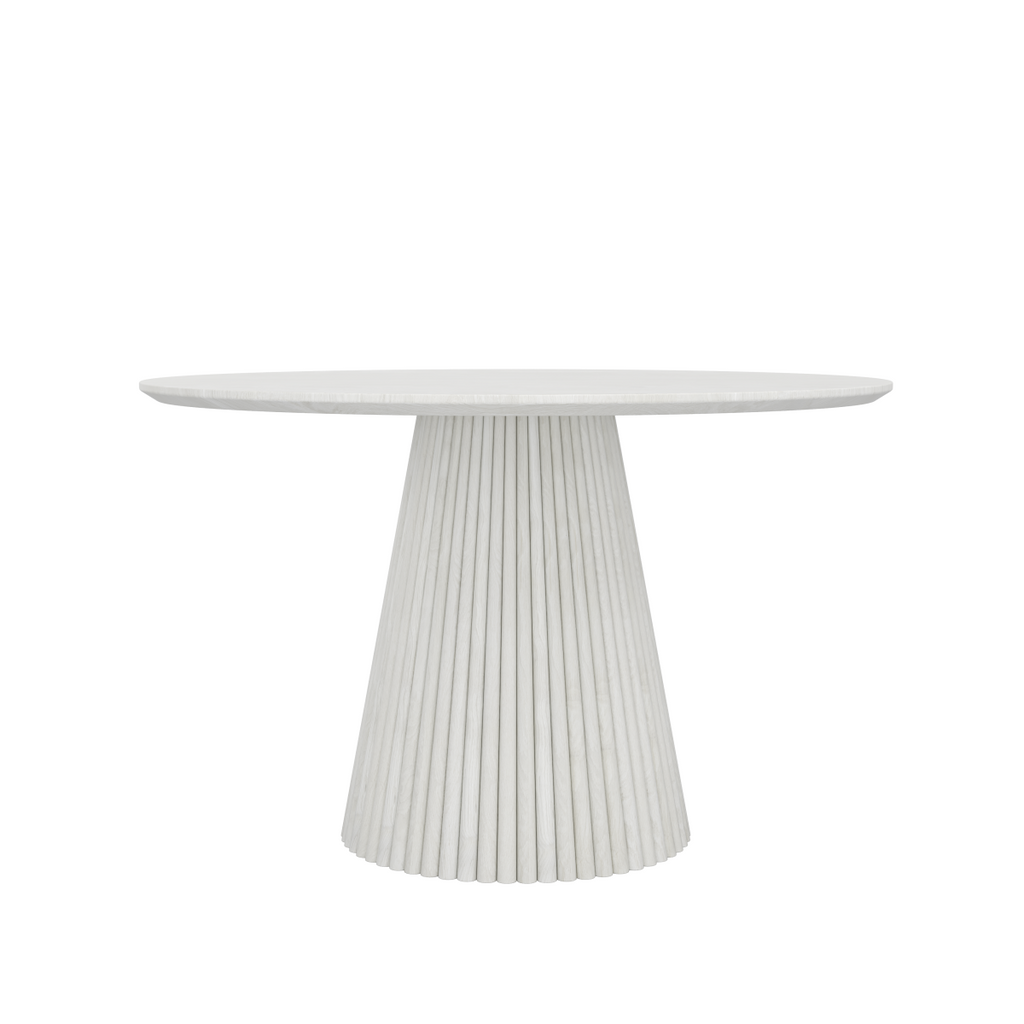 5-Piece Dinng Set (White Wash)
