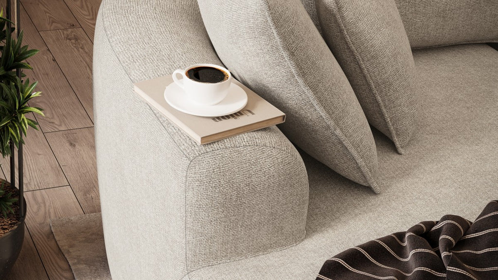 Sectional (Beige) - 625111