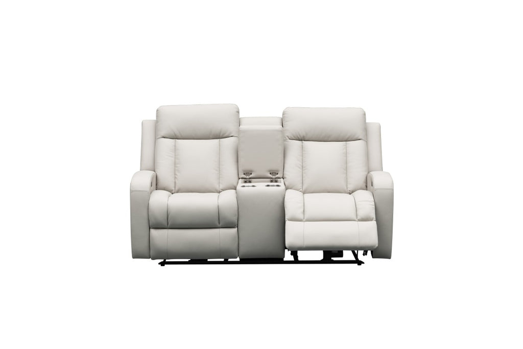 Power Recliner Love Seat (Beige)
