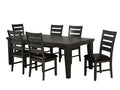 7-Piece Dining Set (Grey)