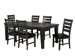 7-Piece Dining Set (Grey)