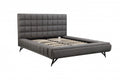 King Platform Bed (Grey)