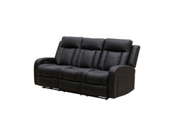 Power Recliner Sofa (Black)