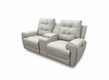 Nola Power Recliner Love Seat (Taupe)