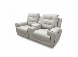 Nola Power Recliner Love Seat (Taupe)