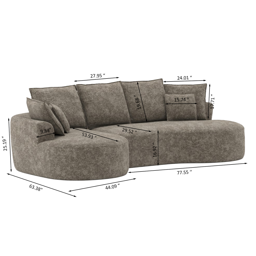 Sectional (Brown)