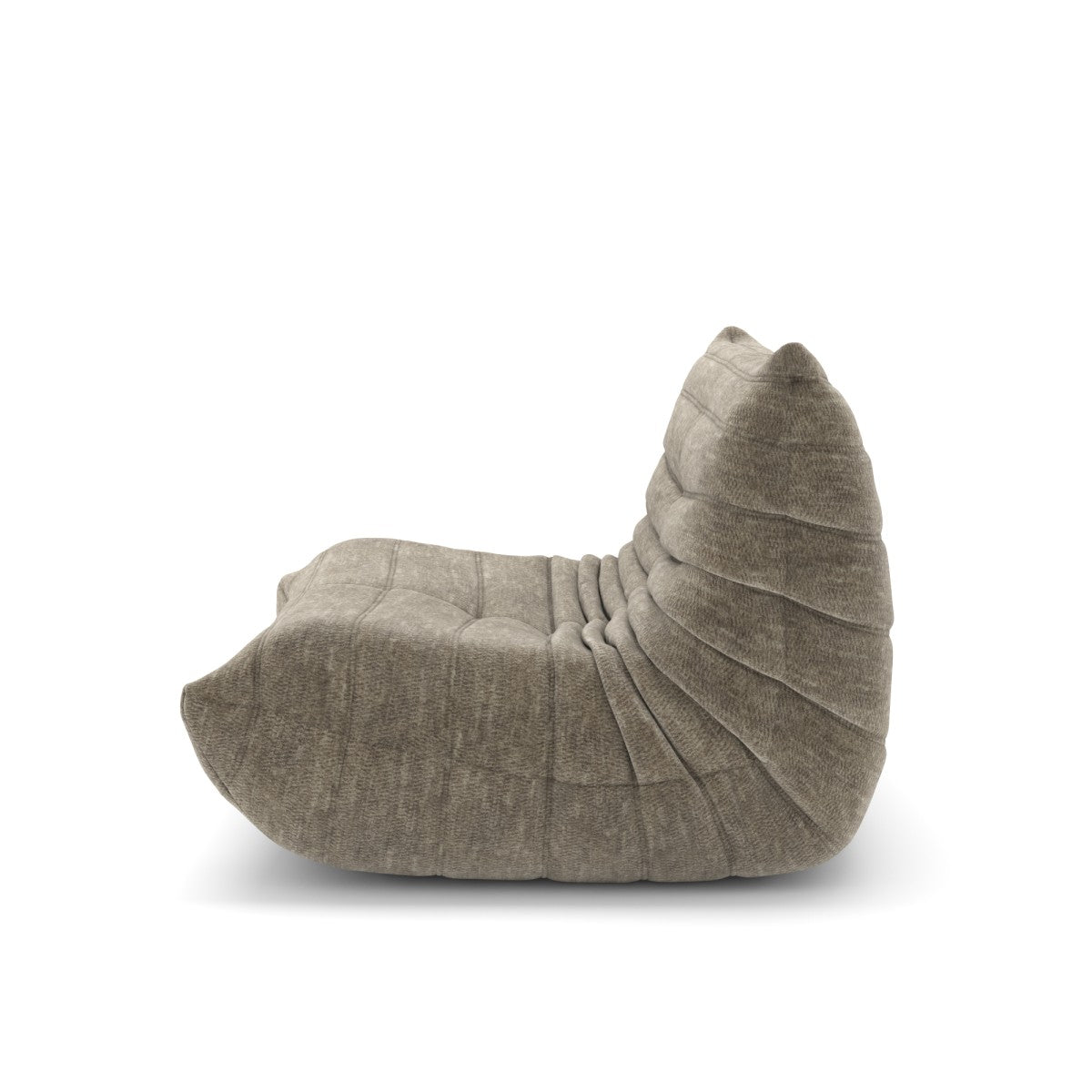 Kendall Armless Chair (Taupe)