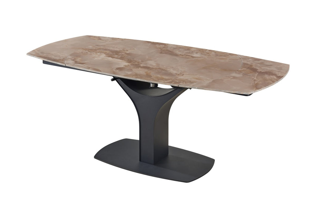 Imani Ext. Dining Table (Agate Brown)