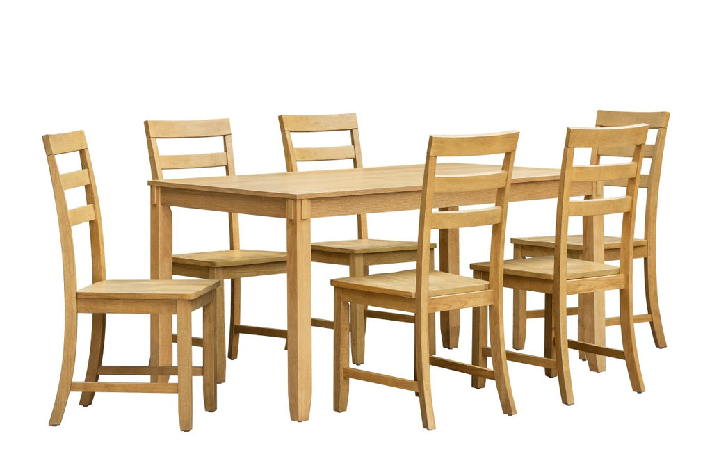 7-Piece Dining Set (Natural) - 788711