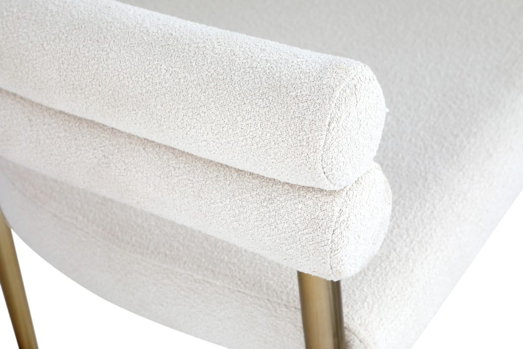 Dining Chair (Cream/Gold) (Set of 2)