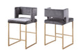 Counter Stool (Grey) (Set of 2)