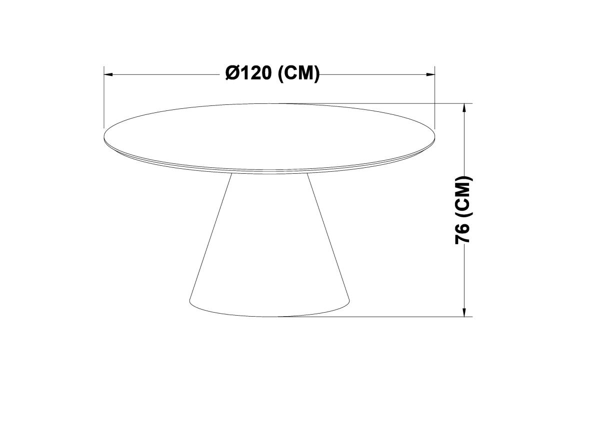 Dining Table (Espresso) - 222116
