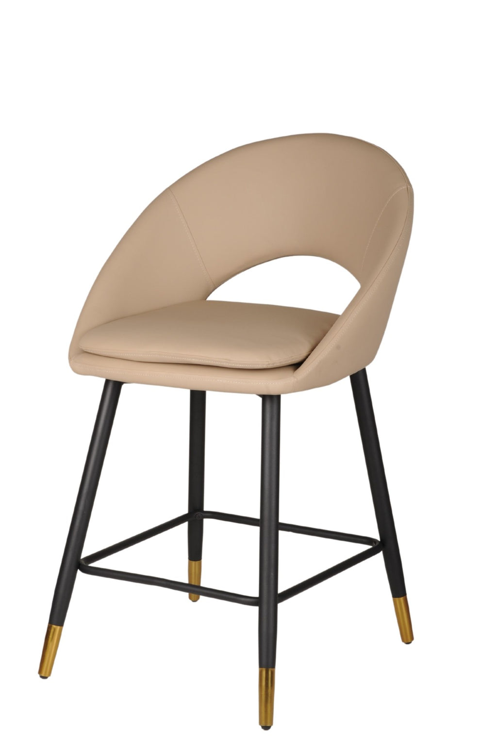 Mila Counter Stool (Beige) (Set of 2)