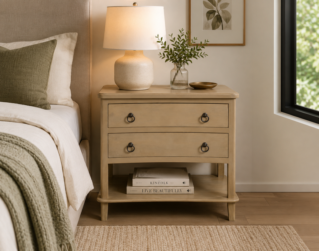 Sonnet Night Stand (Grey Wash)