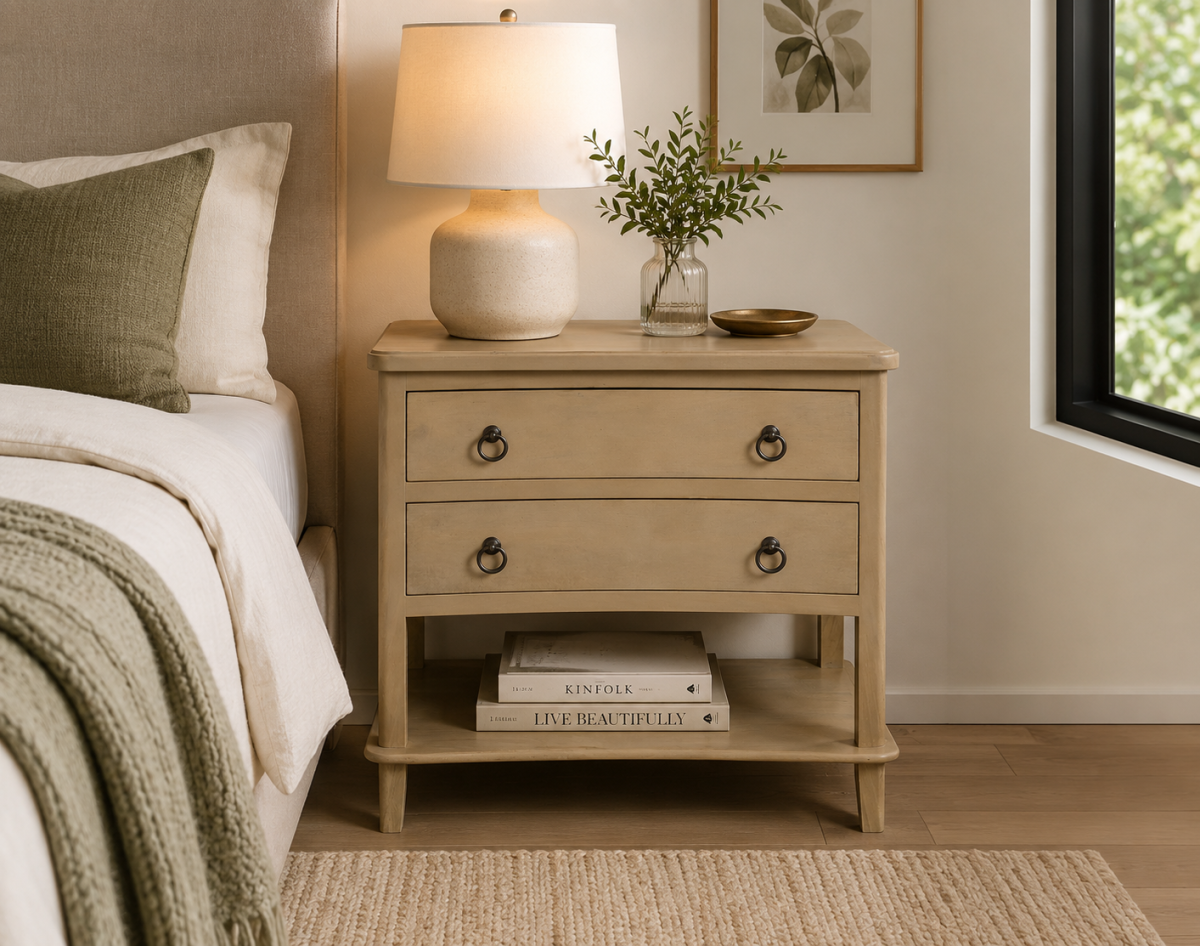 Sonnet Night Stand (Grey Wash)