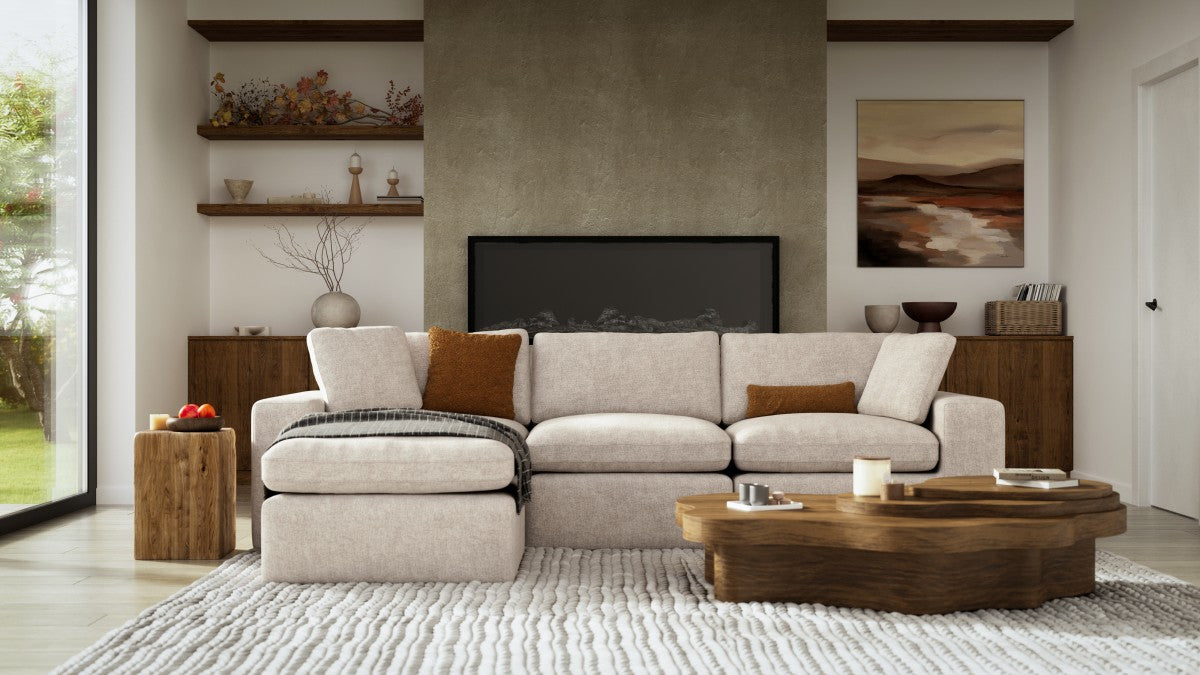 Sectional (Beige)