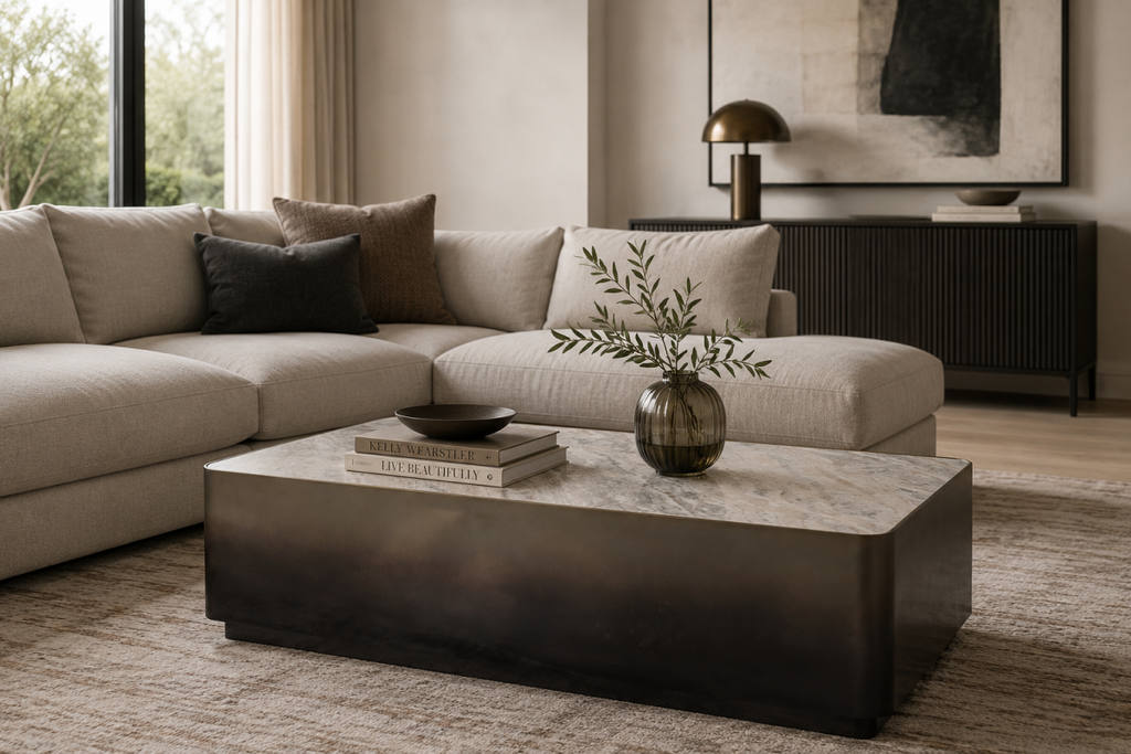 Dangelo Coffee Table (Gold)