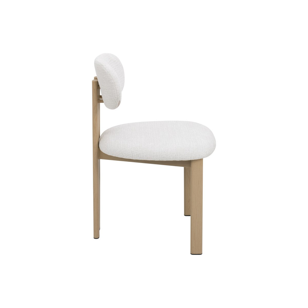 Dining Chair (Oak/Ivory) (Set of 2)