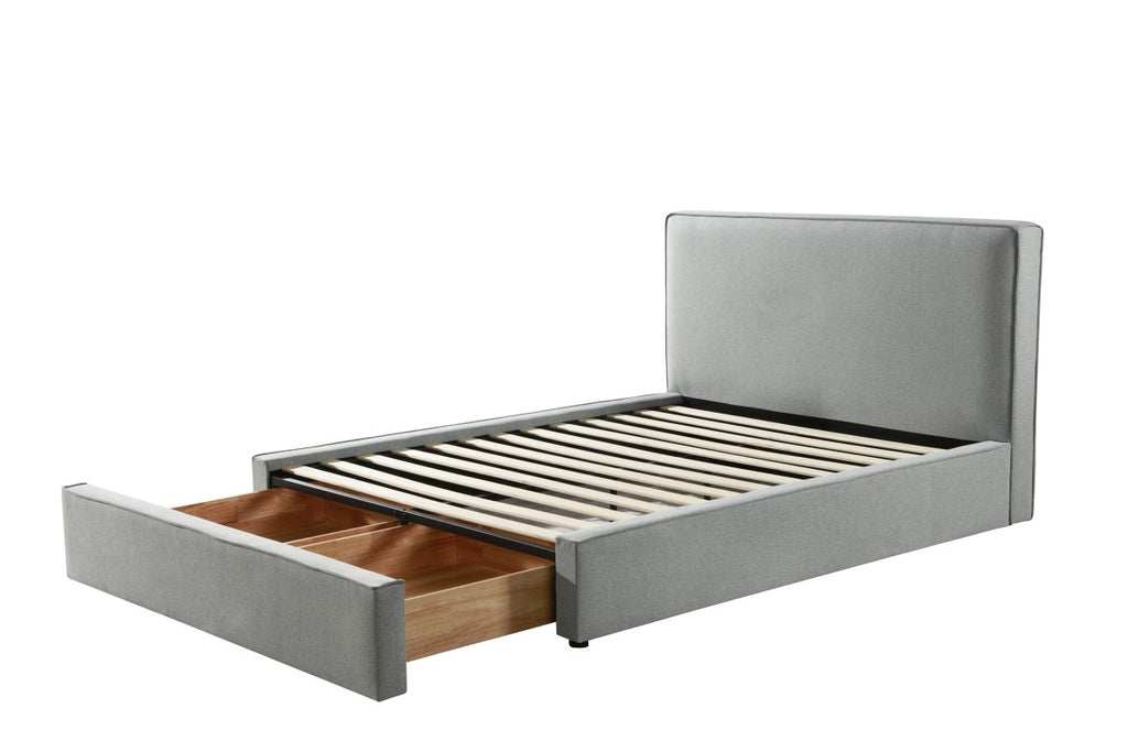 Queen Storage Bed (Blue)