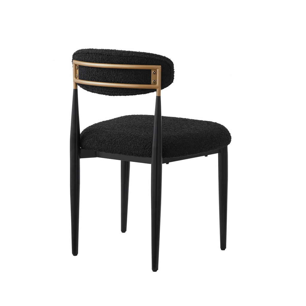 Kodi Dining Chair (White/Black) (Set of 2)