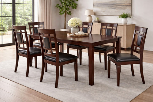 7-Piece Dining Set (Espresso)