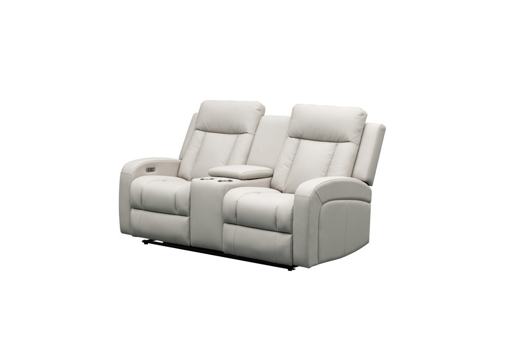 Power Recliner Love Seat (Beige)