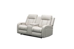 Power Recliner Love Seat (Beige)