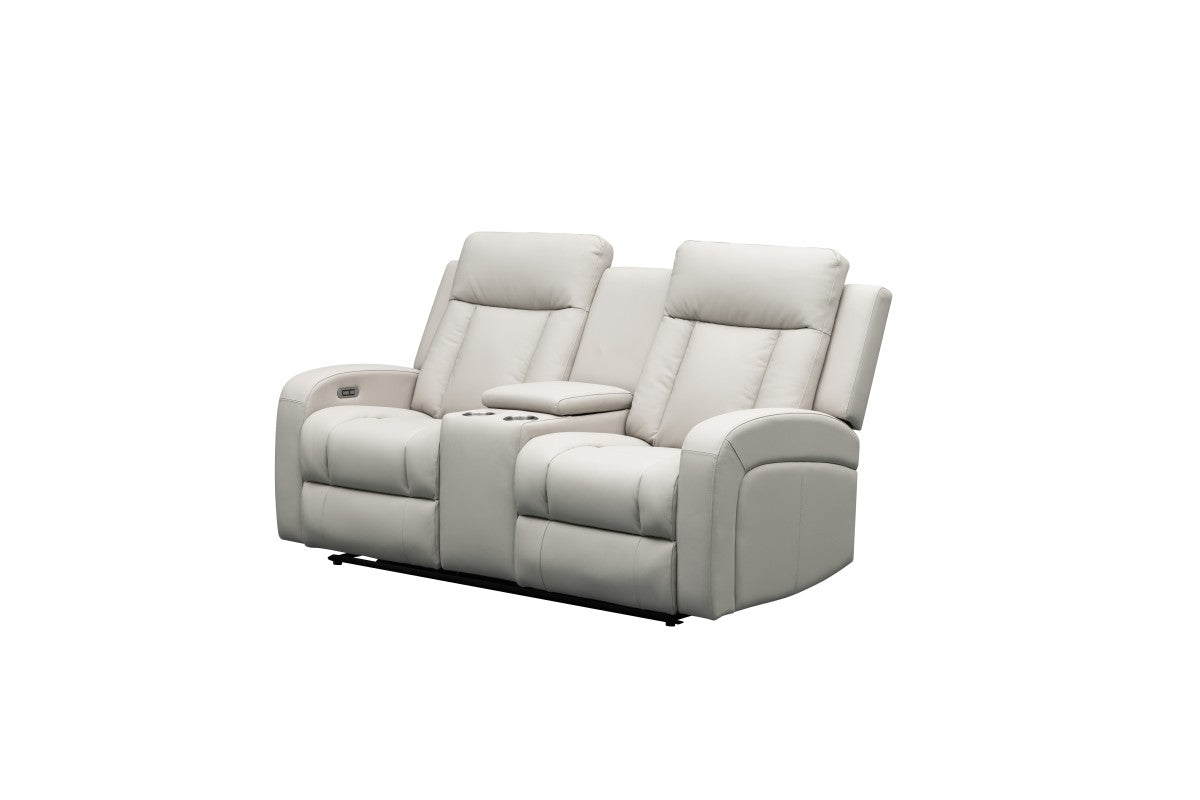 Power Recliner Love Seat (Beige)