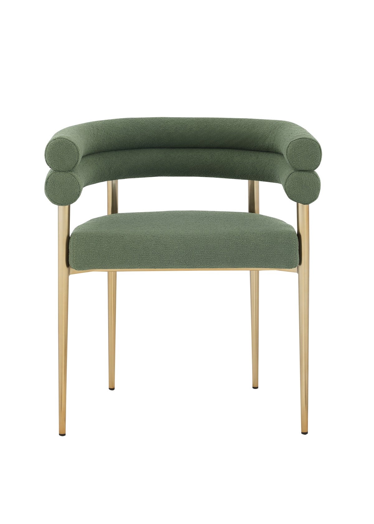 Dining Chair (Green/Gold) (Set of 2)