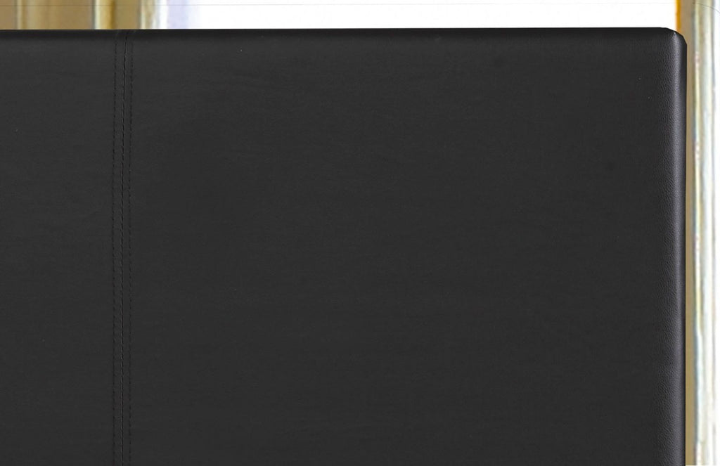 Queen Bed & Mattress Set (Black)