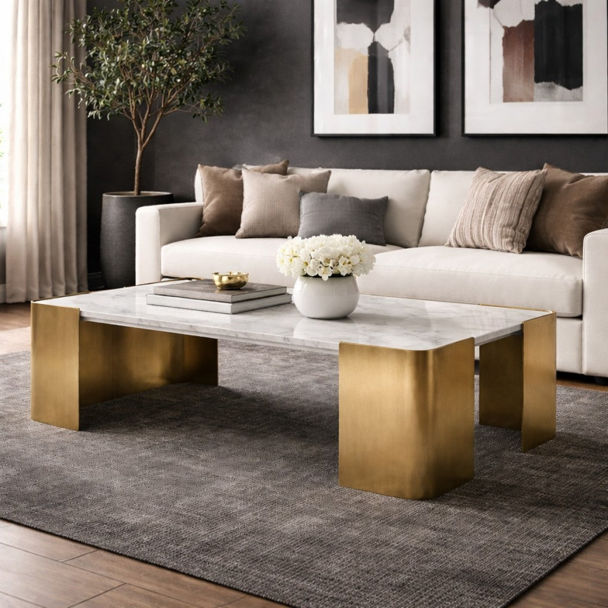 Coffee Table (Gold)