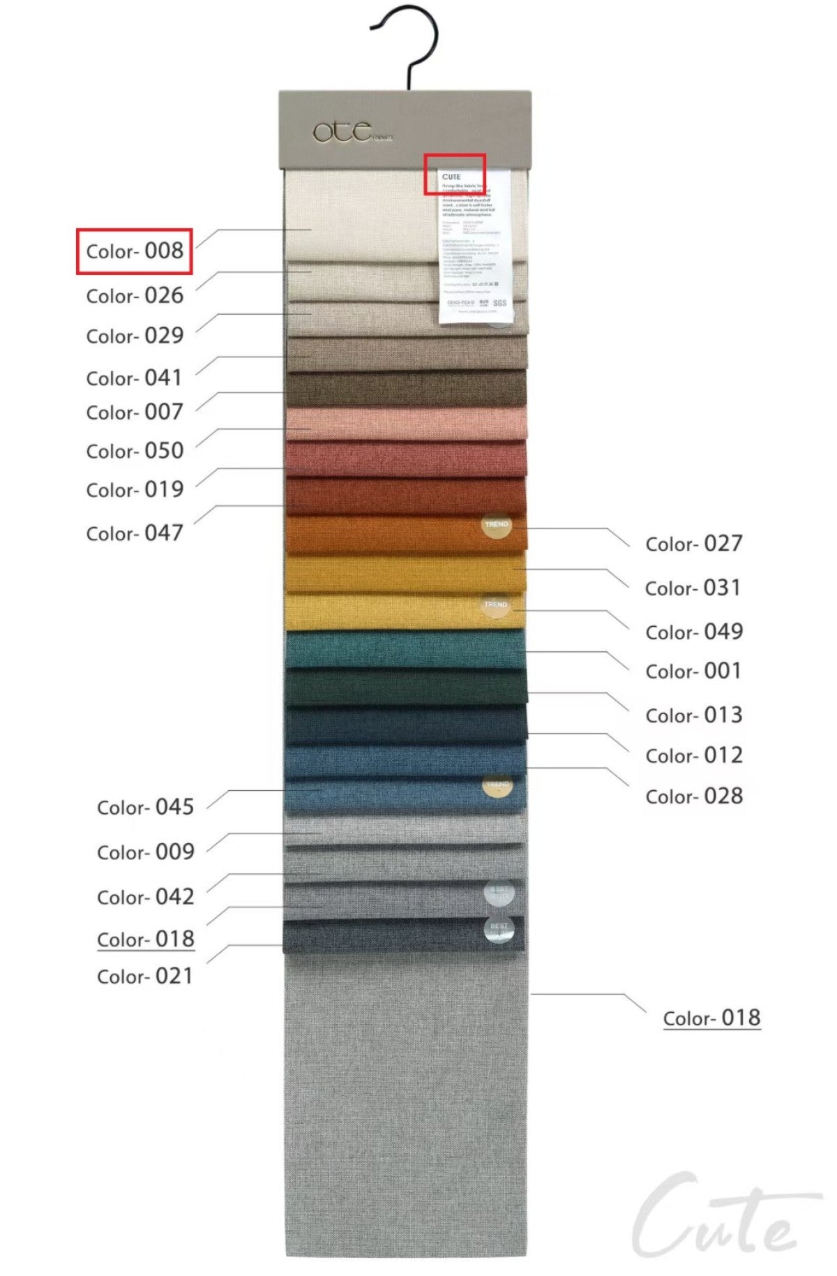 Queen Bed Frame (Beige) - 828921