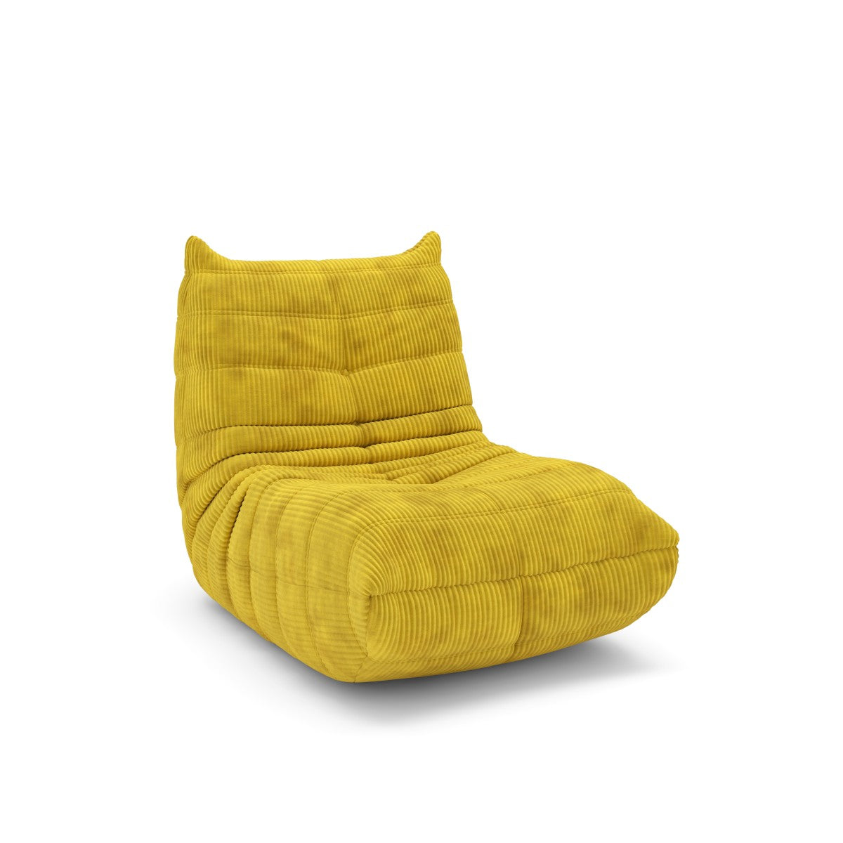 Solana Armless Chair (Yellow)