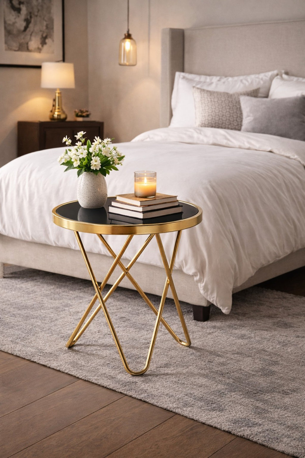 Accent Table (Rose Gold)