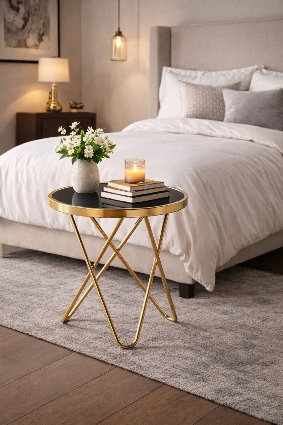 Accent Table (Rose Gold)