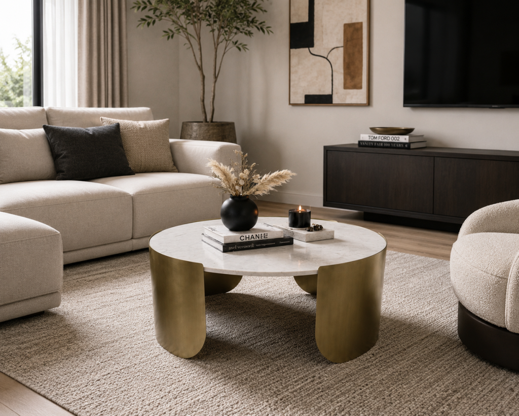 Cofee Table (Gold)