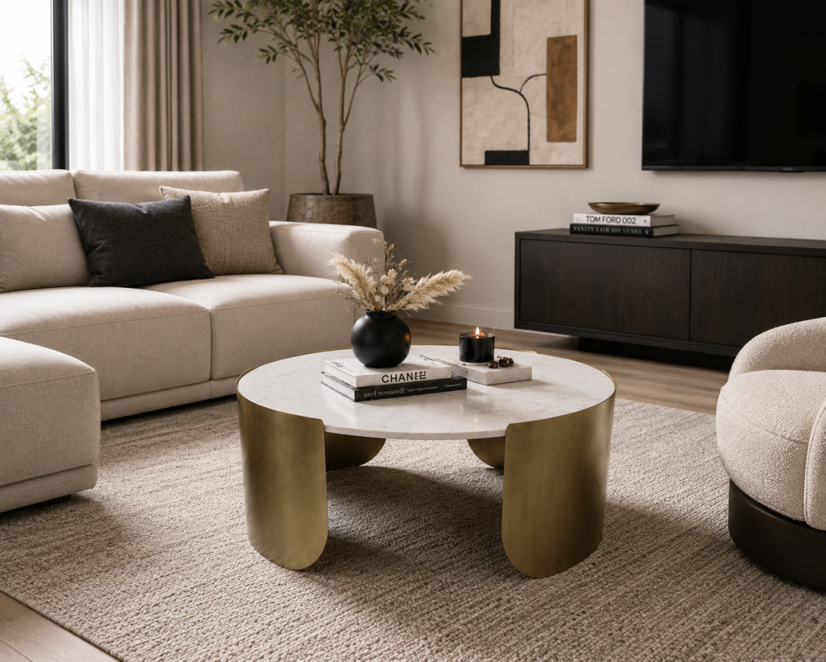 Cofee Table (Gold)