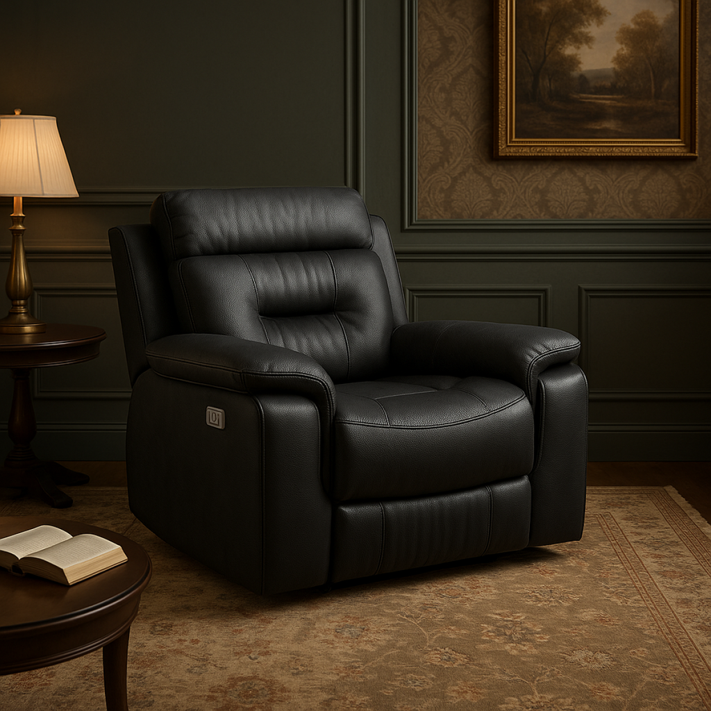 Nelson Recliner (Black)