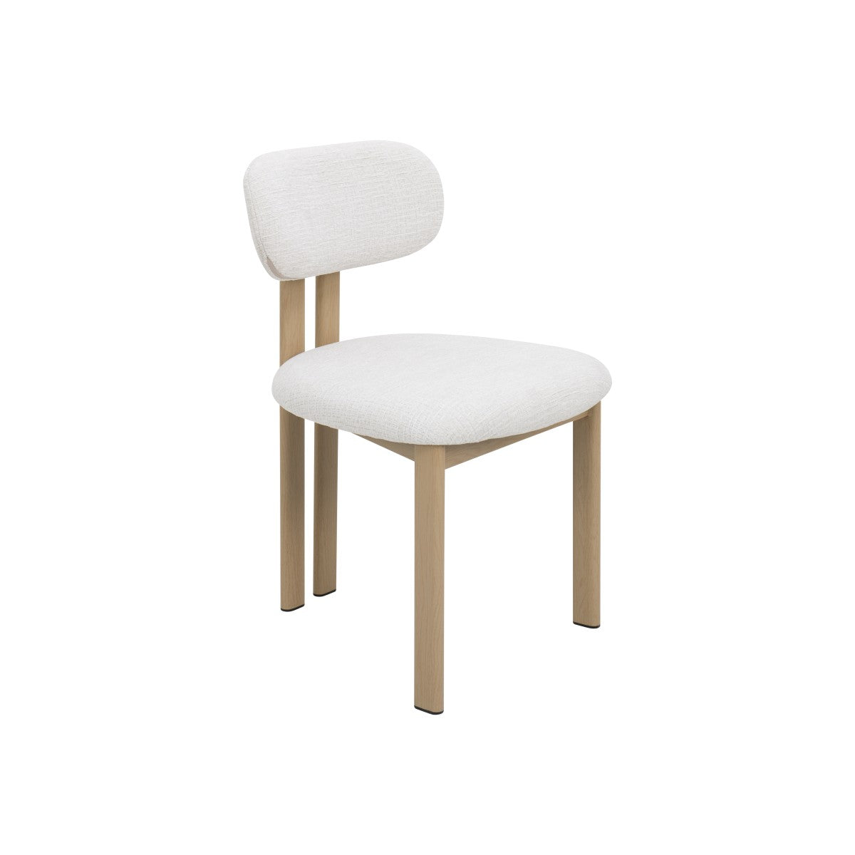 Dining Chair (Oak/Ivory) (Set of 2)