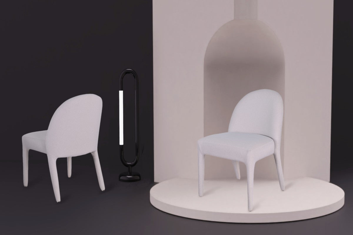 Dafne Dining Chair (Beige) (Set of 2)