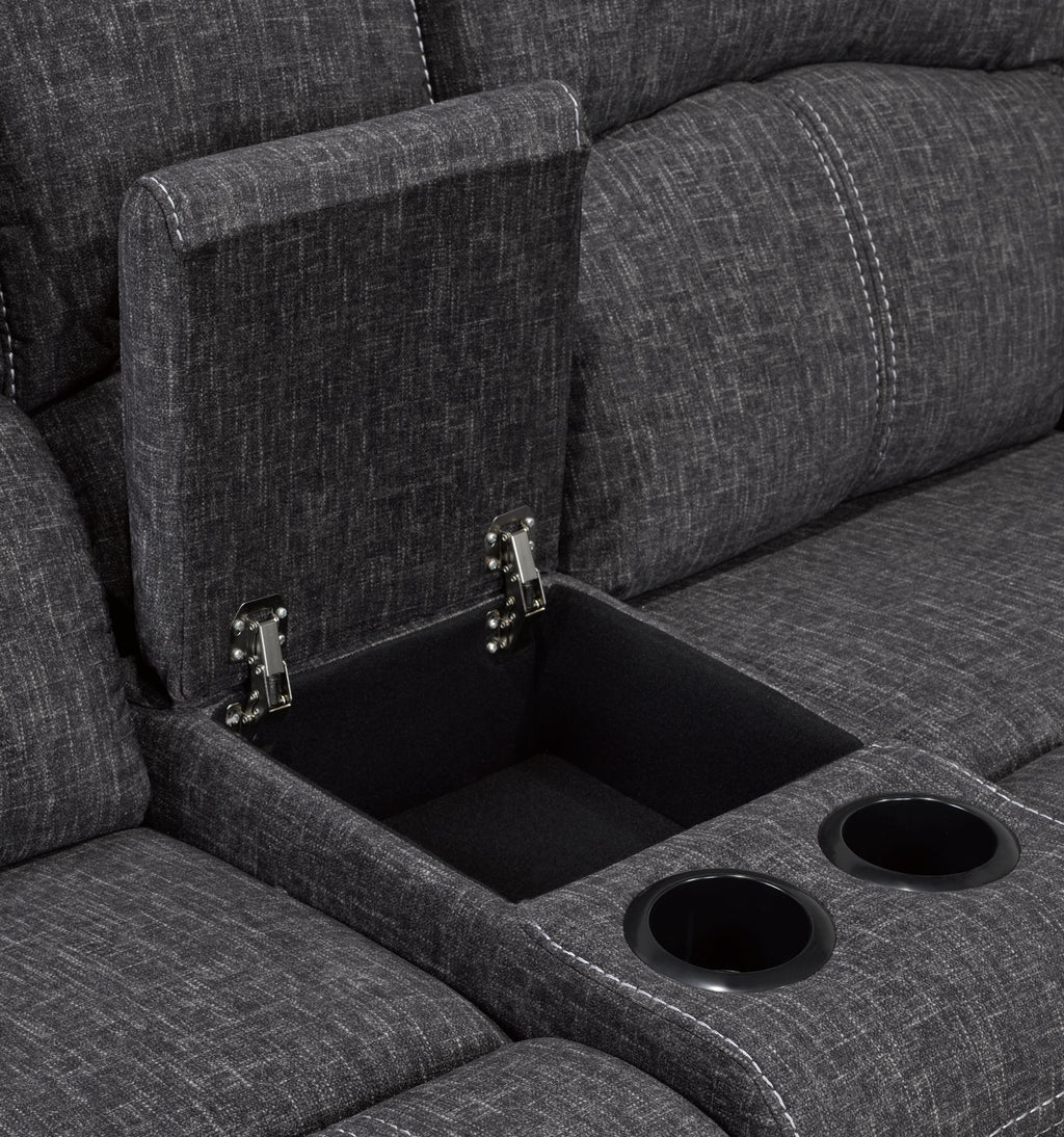 Recliner Loveseat (Grey)