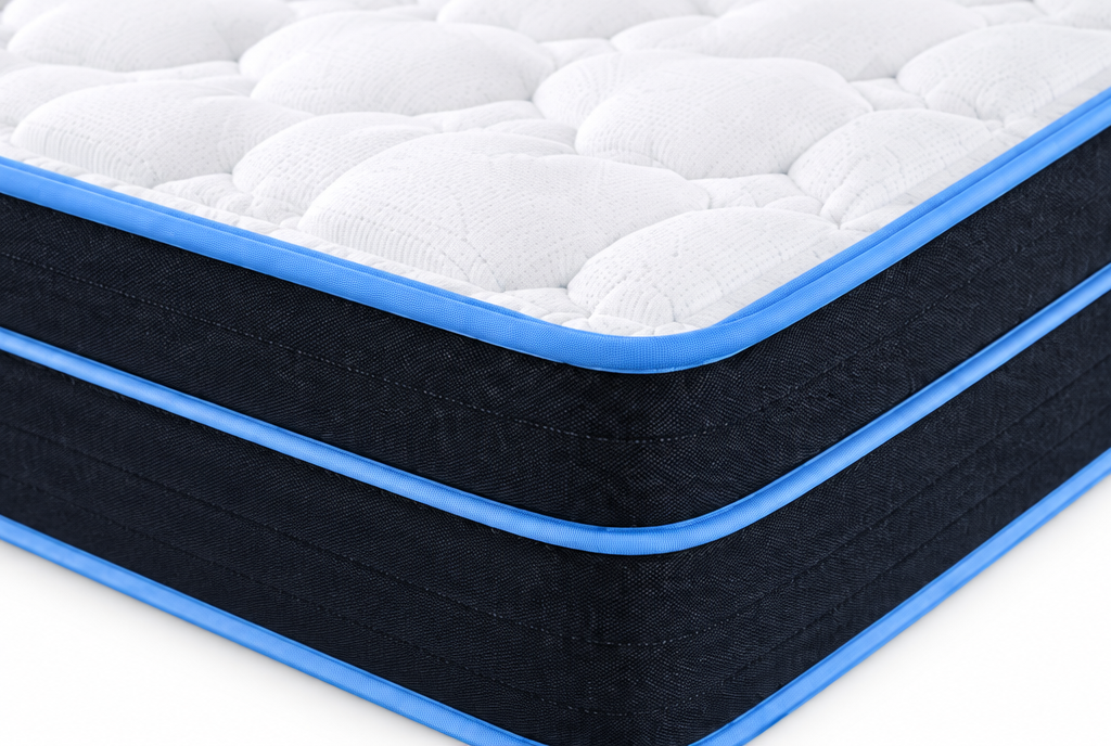 Hybrid Ice Mattress - corner detail