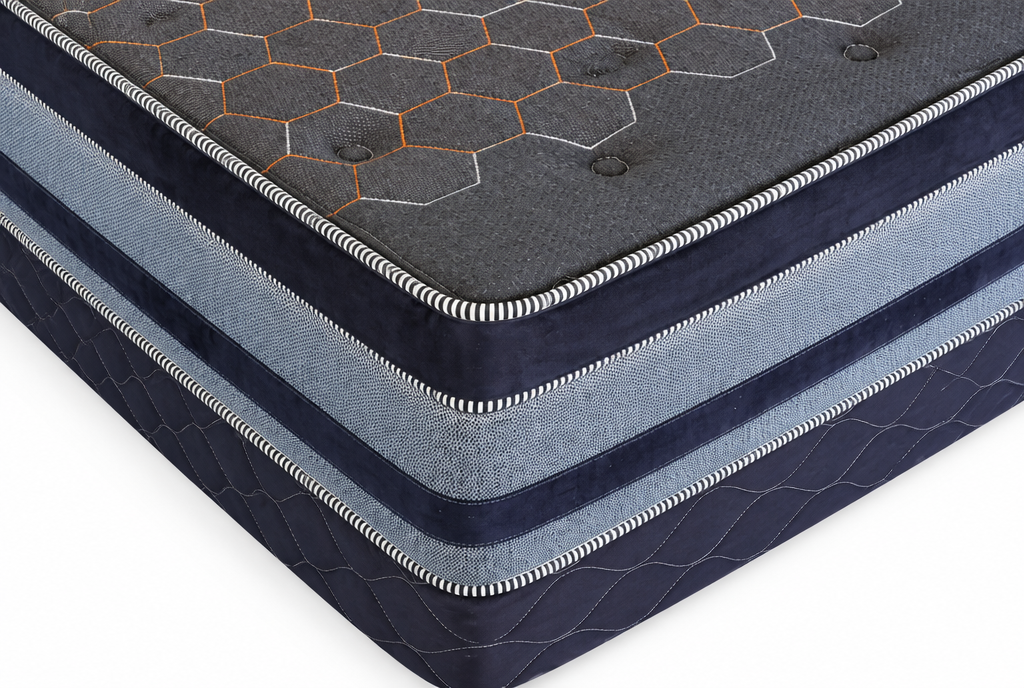 Sleep In Spine Comfort Hybrid Mattress - corner detail