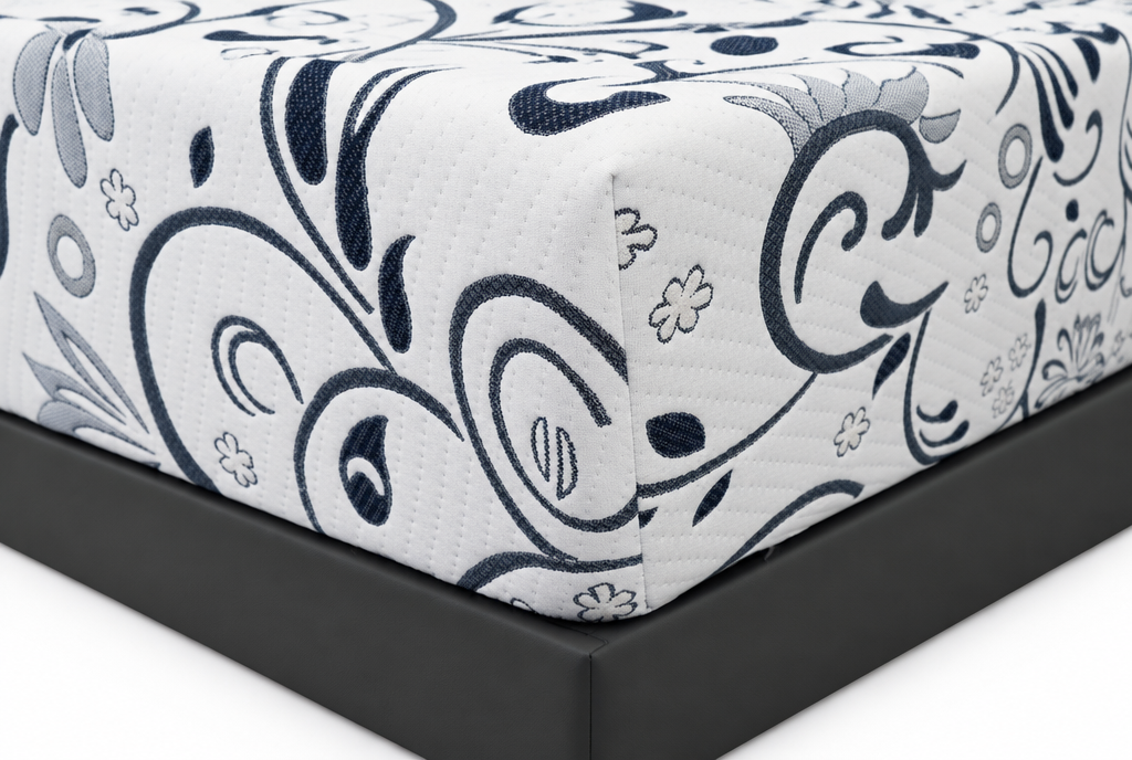 Alora Hazel Two-Sided Memory Foam Mattress - corner detail