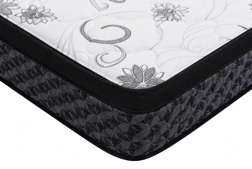 Alora Spinal Rest Silver Foam Mattress - corner detail