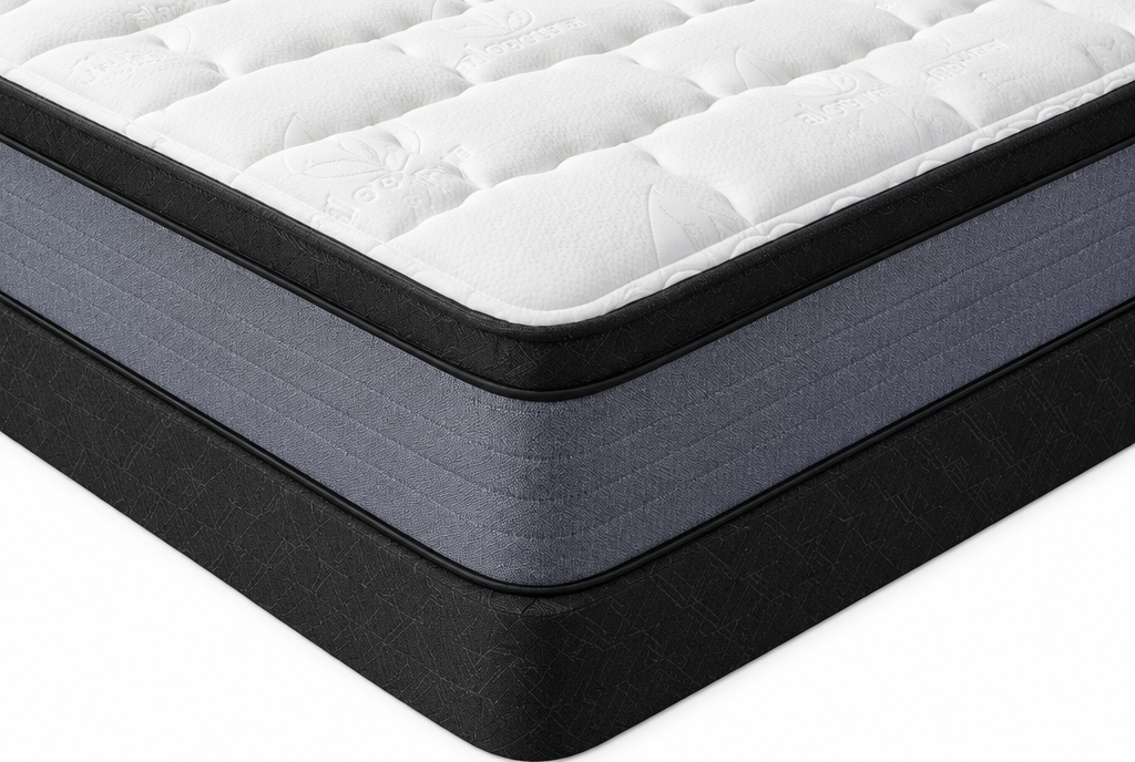 Dreamtime Dream Classic Euro Top Pocket Coil Mattress (Bed in a Box) - corner detail