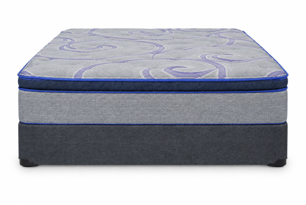 Dreamtime Aagean Series Pillow Top Pocket Coil Mattress - foot end view